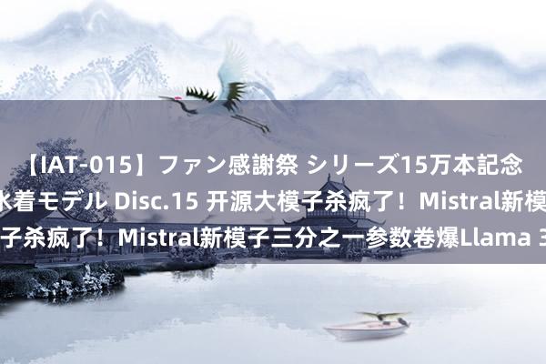 【IAT-015】ファン感謝祭 シリーズ15万本記念 これが噂の痙攣薬漬け水着モデル Disc.15 开源大模子杀疯了！Mistral新模子三分之一参数卷爆Llama 3.1