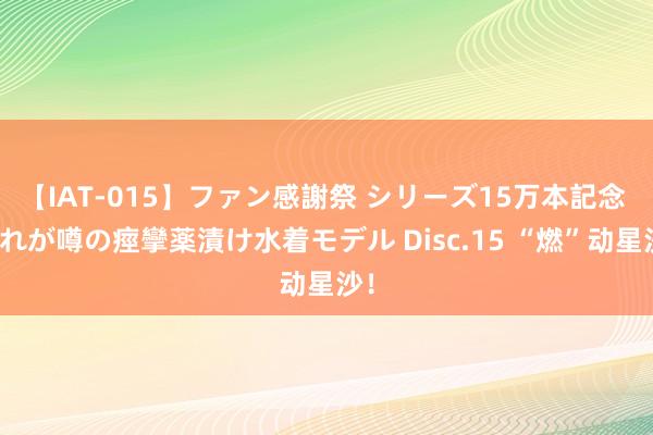 【IAT-015】ファン感謝祭 シリーズ15万本記念 これが噂の痙攣薬漬け水着モデル Disc.15 “燃”动星沙！